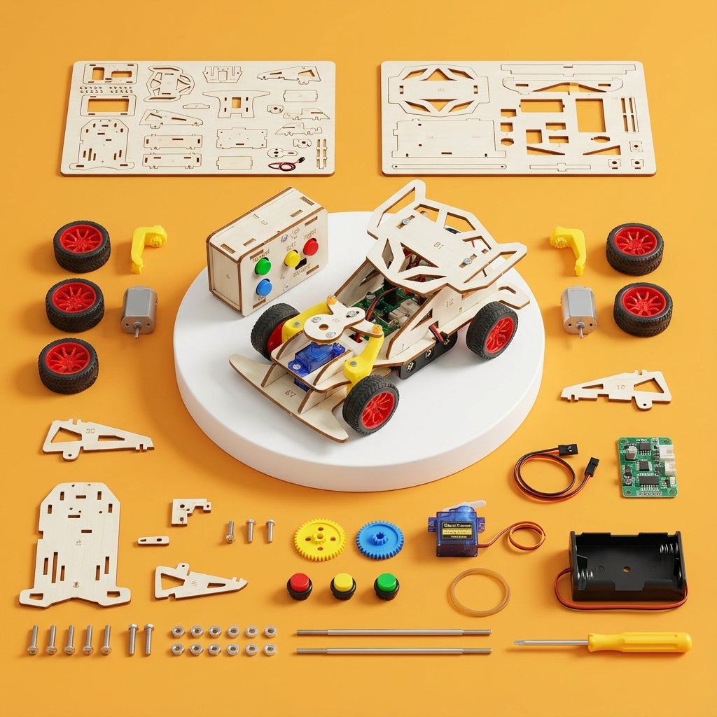 Voiture de Course Programmable à Construire